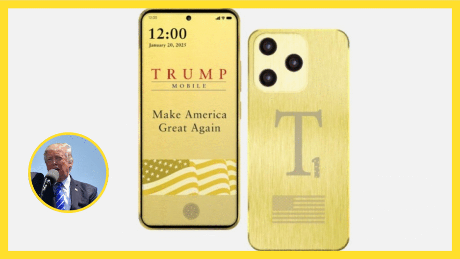 The Trump Mobile T1 Phone looks like a $499 mystery box