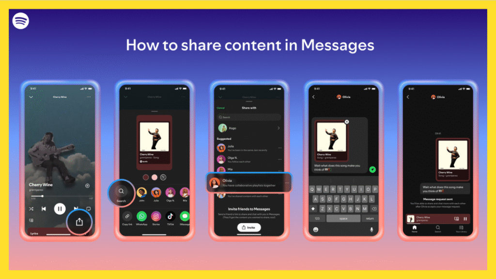 Slide Into DMs on Spotify? Yep, Now You Can!